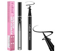 Fadlash Eyeliner liquide imperméable - Noir mat - Application lisse - Séchage rapide - Look naturel longue durée - Pas de taches - Couleur intense (0,6 ml)