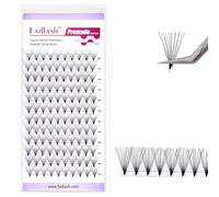 FADLASH Lashes Volume individuel des cils en éventail prémodelés 14D 0.07mm D Curl Longueur mixte 8-14 Cils souples professionnels (14D-0.07-D,8-14mm）