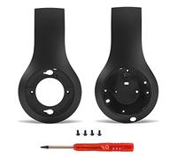 Fadmew Studio 3 Panneau extérieur identique au OEM Studio3 Pièces de rechange pour écouteurs compatibles avec casque Studio3/A1914 Studio 2 sans fil/B0501 (noir mat)