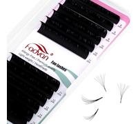 FADVAN Extension Cils Easy Fan 0.05DD Curl 8-14mm Mixte Soie Volume Russe 2D~20D Faux Cils Extension de Cils Professionnel Easy Fan Lashes Curl(0.05DD, mix 8-14mm)