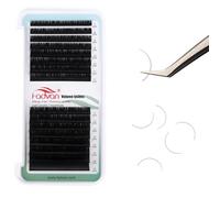 FADVAN Extension de Cils à Cils Mix 7-15mm 0.05D Curl 1:1 Professionnel Classique Faux Cils Individuels One by One(0.05D-Mix 7-15)