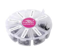 FADVAN Faux Cils Volume Russe Bouquet 500pcs 24D D Curl 8-13mm | Extension Cils en Soie Naturelle, Léger et Confortable à Porter, Grande Capacité 500pcs