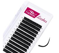 FADVAN Flat Lashes Extension de Cils Ellipse Flat Lashes Extension Cils à Cils 0.20C Curl Mix 8-14mm Extensions de Cils Plat Individuels en Soie(0.20C, mix8-14)