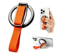 Fady Anneau Magnétique Telephone Magsafe Ring Compatible avec Les iPhone | 360° Rotatif Anneau Telephone Portable Anneau Poignées Métallique Aimanté MagSafe pour iPhone 17 16 15 14 13 12et Android.