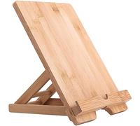 FadyDail Support de Tablette et de téléphone Portable en Bambou pour Bureau, pour iPhone, iPad, tablettes et Tous Les téléphones (Grande Taille)