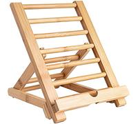 FadyDail Support de Tablette et Support de Téléphone Portable en Bambou pour Bureau, pour iPhone, iPad, Tablettes et Tous Les Téléphones (Grande Taille)