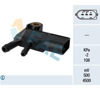 FAE 16100 Capteur, pression des gaz échappement pour MERCEDES-BENZ,SMART