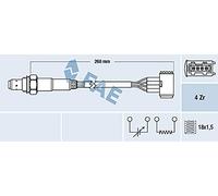FAE 77389 Sonde lambda