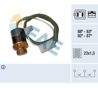 Thermocontact de ventilateur de radiateur 37830 FAE pour FIAT INNOCENTI