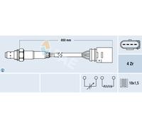 FAE 77200 Sonde lambda pour AUDI,SEAT,SKODA,VW
