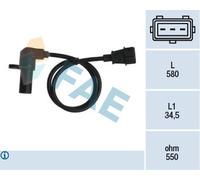 FAE 79075 Capteur d'angle, vilebrequin pour OPEL,VAUXHALL