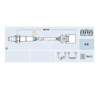 Fae Lambdasonde Regelsonde Compatible Pour Mini Mini Cooper One Works