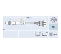 FAE Lambdasonde Regelsonde Pour Audi A4 Avant 1.8 T VW Transporter IV Bus 2.8