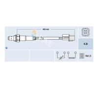 FAE Lambdasonde Régulateur Pour Mitsubishi Lancer VII 1.3 1.6 1.8 16V GDI