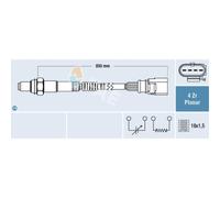 Sonde lambda 77464 FAE pour AUDI SEAT SKODA