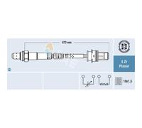 FAE Sonde Lambda Sonde Régulièrement Convient pour Mercedes-Benz 430 320 55