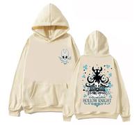 FAEWARE Sweat À Capuche Homme Hollow Sweatshirt Hoodie Knight Imprimé Dessin Animé Manches Longues Pull Décontracté Tendance Grandes Tailles XS~3XL-Khaki||l