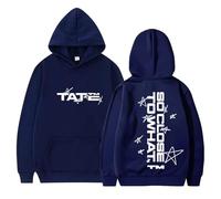 FAEWARE Sweat À Capuche Homme Tate Hoodie M-crae Tour Merch 2026 Pull Sweat Shirt Rétro Décontracté Femme Sweat Shirt Manches Longues Grande Taille-Blue||x_s