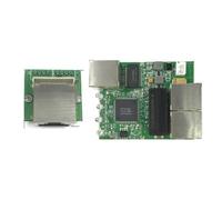 Faeymth Le module de commutateur Gigabit à 3 ports est largement utilisé dans la ligne LED, module de mini-commutateur PCBA à 5 ports de 10/100/1000 m avec port de contact