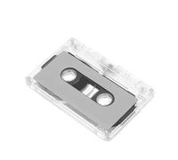 Faeymth Magnétophone D'Enseignement BKB Bande Audio Magnétique Vide de 45 Minutes Cassette Standard Bande Vierge Répéteur Lecteur