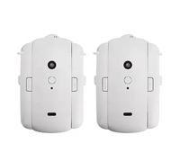 Faeymth Tuya Lot de 2 ouvre-rideaux automatiques intelligents Bluetooth Track Rideaux Interrupteur Robot Télécommande