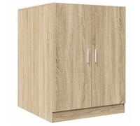 FAF-NEUF* Armoire de stockage,Meuble pour machine à laver - chêne sonoma - 70,5x71,5x91,5 cm Juin997115