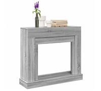 FAF-NEUF* Cadre de cheminée - Sonoma gris - 100x30x87,5 cm bois d'ingénierie JUIN74850402