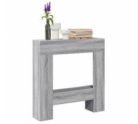 FAF-NEUF* Cadre de cheminée - Sonoma gris - 81x18x82 cm bois d'ingénierie JUIN85902084