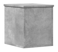 FAF-NEUF* Coffre de stockage Boîte de rangement - Gris béton - 30x35x35 cm bois d'ingénierie JUILLET489632