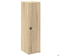 FAF-NEUF* Meuble de salle de bain - Armoire de stockage avec porte-rouleau - Chêne Sonoma - JUILLET173838