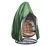 FAFAKO Housse de chaise suspendue en tissu Oxford durable avec fermeture éclair et cordon de serrage, imperméable, coupe-vent, résistante aux UV, résistante aux insectes