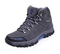 Fafazhu Chaussures de Randonnée Homme Imperméables Bottes de Trekking Extérieure Chaussures de Montagne de Marche Antidérapantes Des chaussures d'hiver Sports