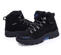 Fafazhu Chaussures de Randonnée Homme Imperméables Bottes de Trekking Extérieure Chaussures de Montagne de Marche Antidérapantes Des chaussures d'hiver Sports