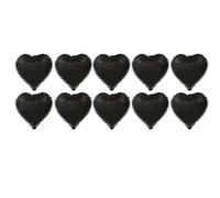Fafeicy 10 Pack en Aluminium en Forme de Coeur, Ballon en Aluminium en, Ballo Ballo en Ballons en Feuille 18 Décorations de Haute qualité pour les Célébrations de Vacances de Mariage