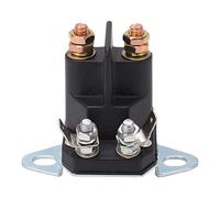 Fafeicy 12v Starter Solenoïde Relais High Power Copper Coil ABS Housing Remplacement pour Les Tondeuses à Gazon VTT et Véhicules de Services Publics