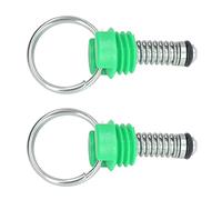 Fafeicy 2 Pièces Soupapes de Surpression de Fût, Soupape de Surpression de Fût de Verrouillage en Acier Inoxydable, Soupape de Décompression de Couvercle de Fût de Carbonatation de Style (GREEN)