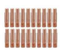 Fafeicy 20pcs Soudage Conseils Conseil de, Astuce de en Cuivre, MIG Souder Conseils de Tube 1.0 Copper Welding Torch Consommables Conseils de Soudage Accessoires pour Le Pistolet