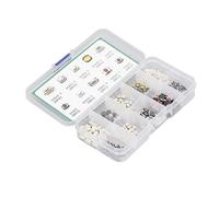 Fafeicy 250 Pcs Interrupteur Tactile Bouton Poussoir Kit, Assortiment ABS