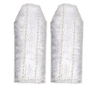 Fafeicy 2PCS Soudage en Aluminium Manchons de Doigt de Chaleur pour la Chaleur pour les Gardes de Soudage Tig Mig Sous les