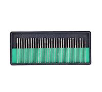 Fafeicy 30 Pièces Ensemble de Fraises de Meuleuse Embouts de Tête de Meulage Outil de Meuleuse émeri pour Polir la Sculpture avec un Matériau émeri de qualité Supérieure 5 Formes pour (poignée de