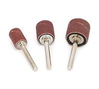 Fafeicy 33 Pcs Kit de Bande de Ponçage, 1/2 Pouce Tambour, Mandrin | Manchons de meulage pour perceuses électriques, assortiment de grains 120, serrage de vis antidérapant, ébavurage du métal,
