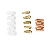 Fafeicy 36KD MIG Welding Torch Contact Tip Gas Diffuser Tip Holder Set,
