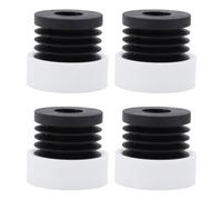 Fafeicy 4pcs 3D Imprimante Anti Vibration Pieds, Tampons D'amortissement Anti-glisser les Coussinets en Caoutchouc, pour L'imprimante A1 Mini 3D avec un Matériau en Caoutchouc Dur
