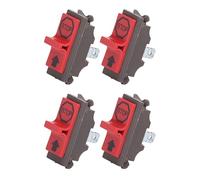 Fafeicy 4pcs Interrupteur de de Tronçonneuse 503717901 503718201 Plastique sur Le Commutateur D'arrêt Off Remplacement de 362 365 371 372xp Pièces de Moteur de Tronçonneuse