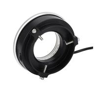 Fafeicy 96 Perles LED Cercle Light, Boîtier Métallique, Haute luminosité et clarté pour le Microscope Monoculaire, Idéal pour une Utilisation Industrielle et en Laboratoire