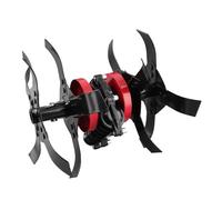 Fafeicy Accessoire de Tondeuse, Métal, Lames Interchangeables, Roue de Binage, Ameublissement du Sol pour Tondeuses à Gazon comme Cub Cadet 42 Pouces (Multicolore #-2)