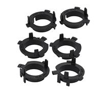 Fafeicy Adaptateur de Base D'ampoule de Phare 10 Pièces, Base de Douille de Phare LED ABS Résistant à la Corrosion avec Installation Facile Plug and Play pour TK 106A H7 9-36V 100W