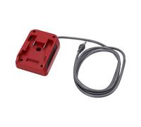 Fafeicy Adaptateur de Batterie 48, 11, 1820 unité de Charge Double Port 18V | Convertisseur de Puissance, Coque ABS, Coupure Basse Tension, Camping RV Randonnée, USB A QC3.0, USB C PD3.0