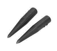 Fafeicy Adaptateur de Broche Conique, Broche Conique Filetée en Acier de 87,5 Mm, Oxyde Noir, Convient aux Roues de Polissage de 3 Pouces, 6 Pouces et 8 pour Meuleuse d'établi, Mini Tampon d'établi