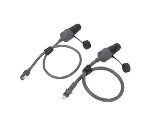 Fafeicy Adaptateur Ethernet, Câble SPX vers RJ45 Plug and Play avec Indice de Protection IP68 et Vitesse de Transfert de 1200 Mbps, pour Antenne d'entreprise vers Routeur